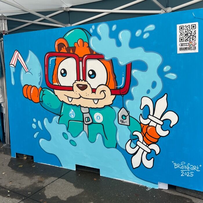 Grafitti am Stadtfest Dietikon