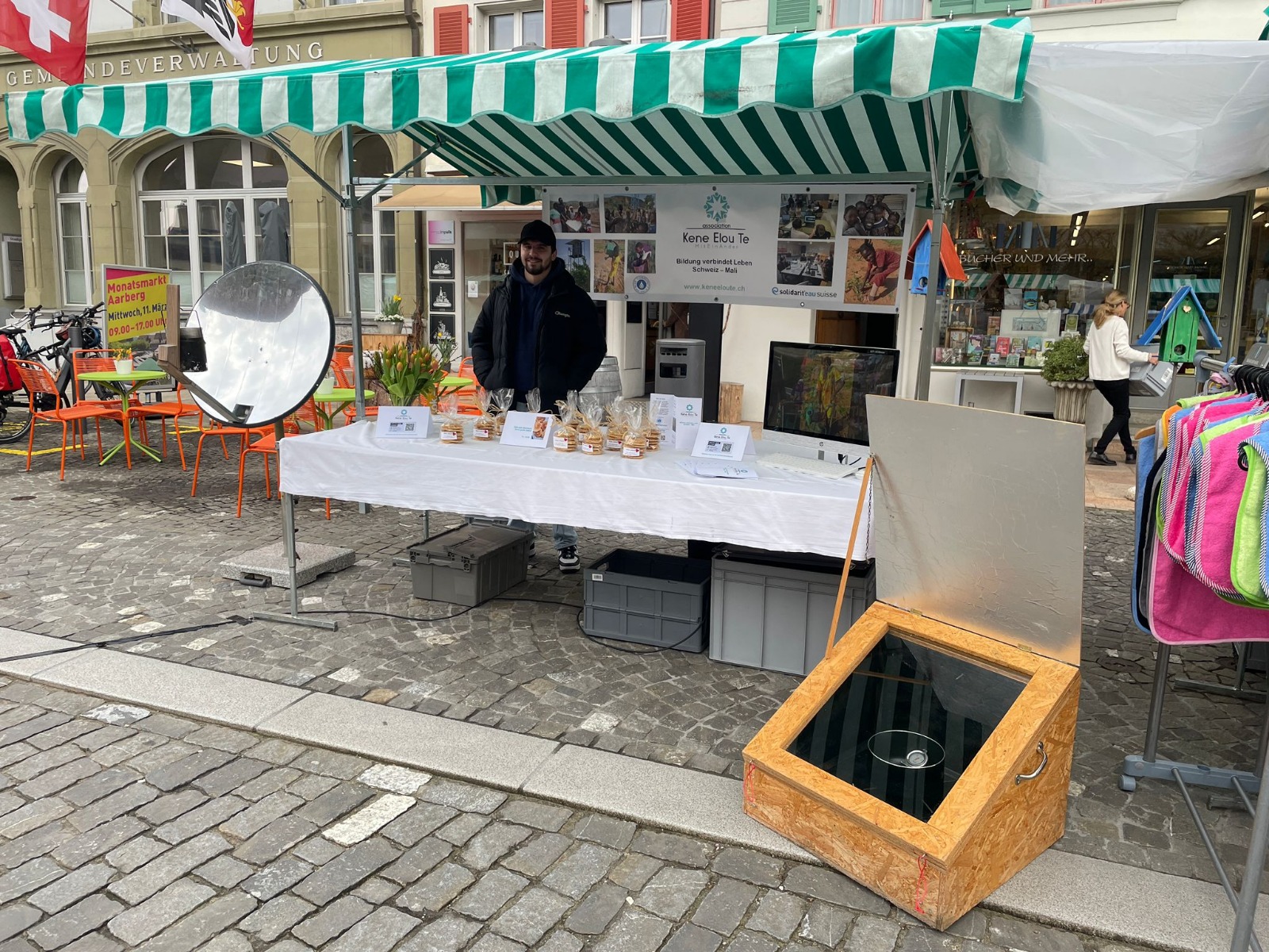 Aarbergermarkt: Engagement für Wasser!